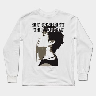 me against the world independent tshirt stylish style Long Sleeve T-Shirt